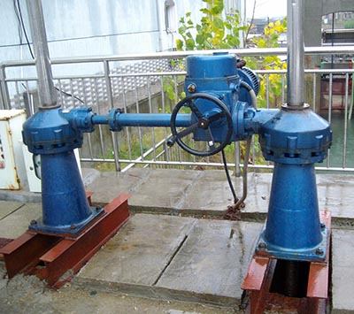 雙吊電動裝置啟閉機